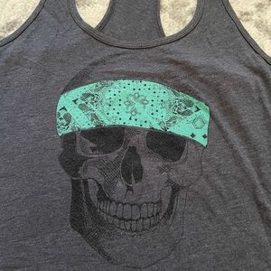 Volcom skull tank